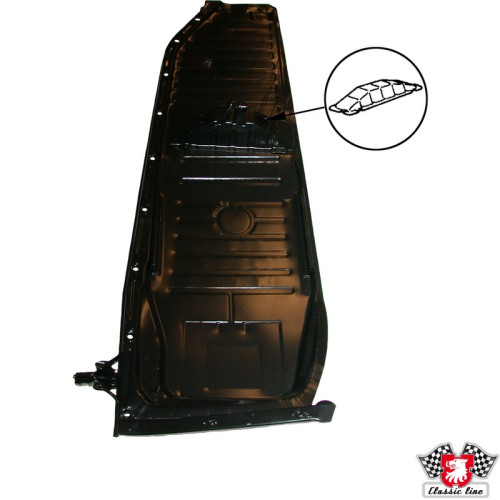 PartzBiz CE: 8183101671-Floor pan with seat bucket, left