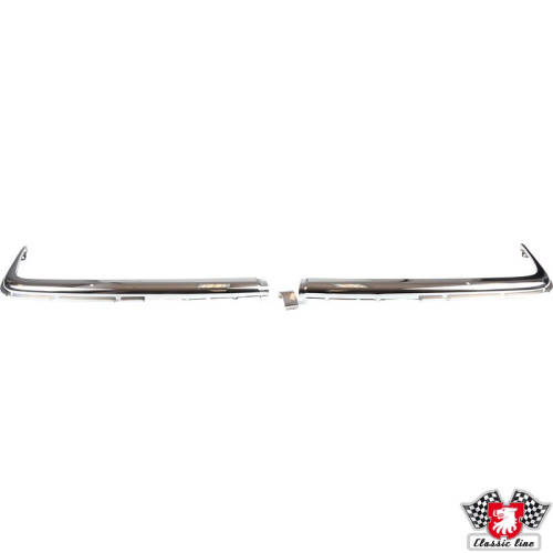 PartzBiz CE: 8384150510-Bumper cover set, front, chrome, left/right PartzBiz CE: 8384150510-Bumper cover set, front, chrome, left/right