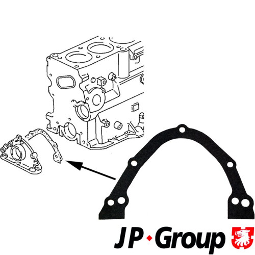 PartzBiz CE: 1119100300-Gasket, crankcase housing cover PartzBiz CE: 1119100300-Gasket, crankcase housing cover