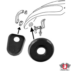 PartzBiz CE 8187350110 - Gasket set for bonnet handle, OEM PartzBiz CE 8187350110 - Gasket set for bonnet handle, OEM