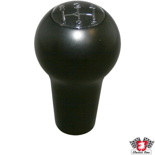PartzBiz CE: 1632200100-Gear knob, 5 speed, glossy black PartzBiz CE: 1632200100-Gear knob, 5 speed, glossy black