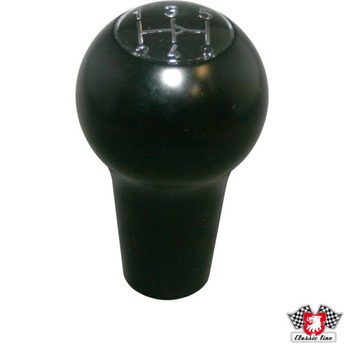 PartzBiz CE: 1632200200-Gear knob, 5 speed, glossy black PartzBiz CE: 1632200200-Gear knob, 5 speed, glossy black