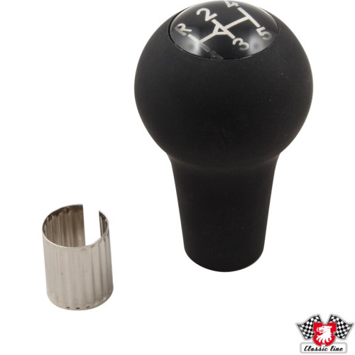 PartzBiz CE: 1632200400-Gear knob, 5 speed, matt black PartzBiz CE: 1632200400-Gear knob, 5 speed, matt black
