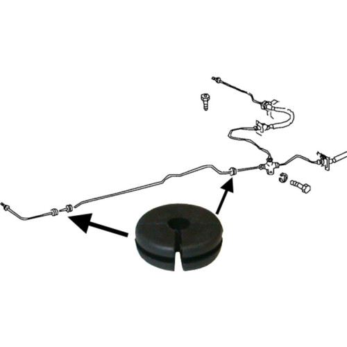 PartzBiz CE: 8161550206-Grommet for brake line