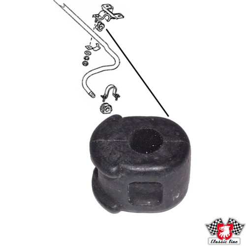 PartzBiz CE: 1140604100-Grommet for anti roll bar, front PartzBiz CE: 1140604100-Grommet for anti roll bar, front