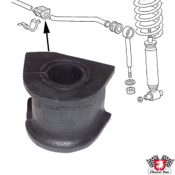 PartzBiz CE 1140600600 - Grommet for anti roll bar, front PartzBiz CE 1140600600 - Grommet for anti roll bar, front