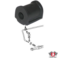 PartzBiz CE 8140600100 - Grommet for anti roll bar, front, Ø17 mm PartzBiz CE 8140600100 - Grommet for anti roll bar, front, Ø17 mm