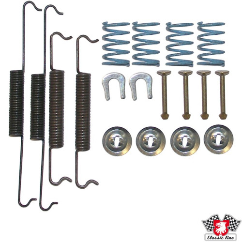 PartzBiz CE: 8164001810-Hardware kit for brake shoes, rear PartzBiz CE: 8164001810-Hardware kit for brake shoes, rear