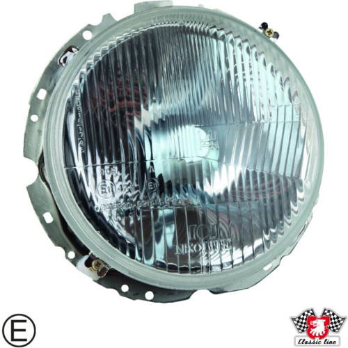 PartzBiz CE: 8195100700-Headlight, H4, with E-mark, left/right PartzBiz CE: 8195100700-Headlight, H4, with E-mark, left/right