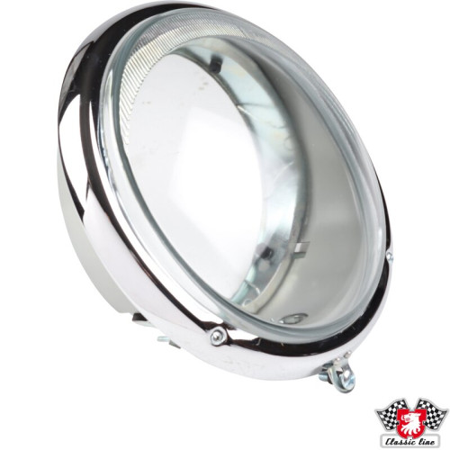 PartzBiz CE: 8195150700-Headlight housing, metal, US style