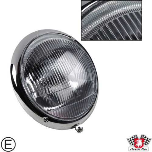 PartzBiz CE: 8195101200-Headlight, OEM style, assymetric, with E-mark PartzBiz CE: 8195101200-Headlight, OEM style, assymetric, with E-mark