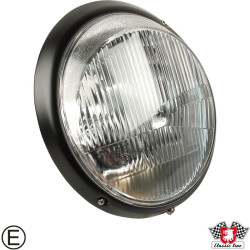 PartzBiz CE 1695100200 - Headlight with black rim (non PartzBiz CE 1695100200 - Headlight with black rim (non