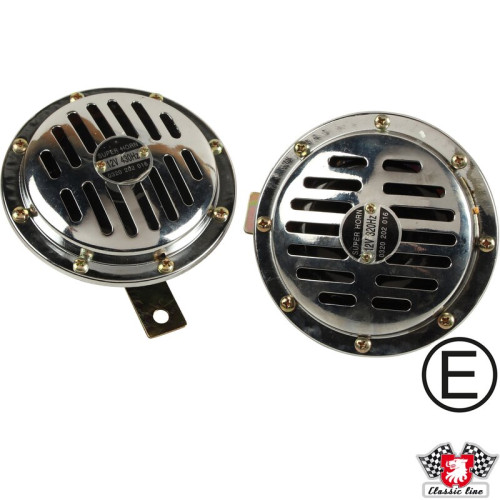 PartzBiz CE: 8199500710-Horn set, 12 V, low tone 320 Hz PartzBiz CE: 8199500710-Horn set, 12 V, low tone 320 Hz