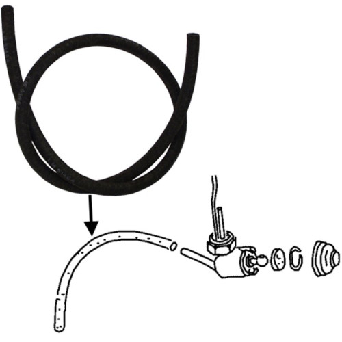 PartzBiz CE: 8116001006-Hose, 1 m, Ø inner 9 mm, Ø outer 15 mm PartzBiz CE: 8116001006-Hose, 1 m, Ø inner 9 mm, Ø outer 15 mm