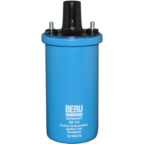 PartzBiz CE: 8191600402-Ignition coil, 12 Volt (Blue Coil), BERU