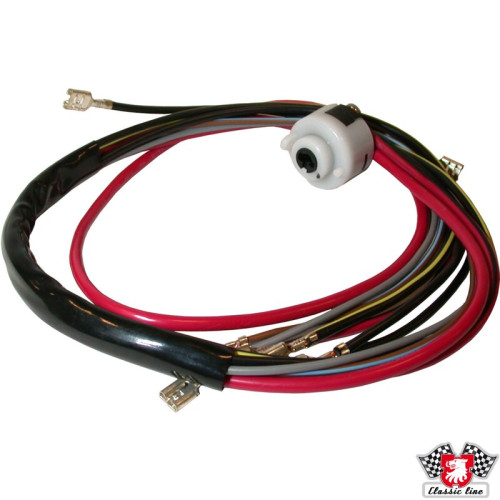 PartzBiz CE: 8190400400-Ignition starter switch with wires, 6 pins