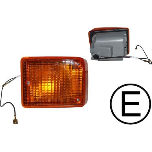 PartzBiz CE: 8195400372-Indicator, front, orange, with E-mark, left