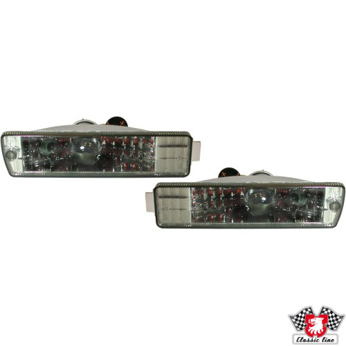 PartzBiz CE: 9895400510-Indicator set, front, smoked PartzBiz CE: 9895400510-Indicator set, front, smoked