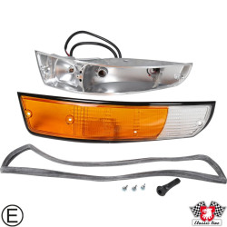 PartzBiz CE 1695401970 - Indicator with black rim, front PartzBiz CE 1695401970 - Indicator with black rim, front