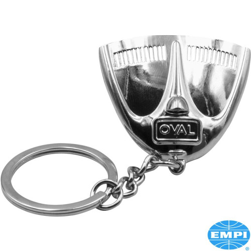PartzBiz CE: 8101400808-Key ring, Beetle engine lid, chrome