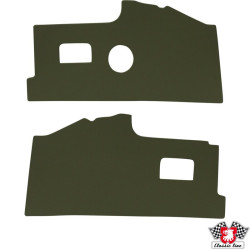 PartzBiz CE 8189811110 - Kick panel set, front, green