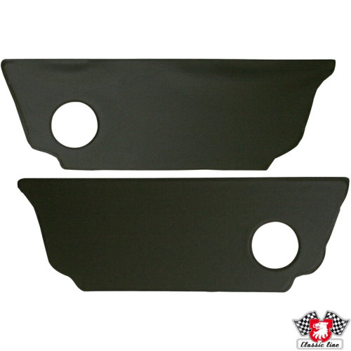 PartzBiz CE: 8189808010-Kick panel set, rear seat, vinyl, black