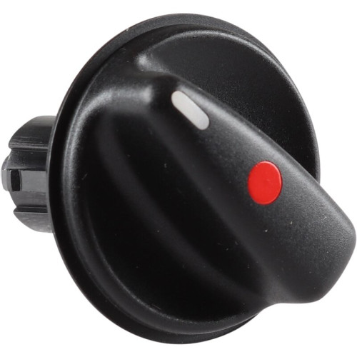 PartzBiz CE: 1188003502-Knob for heater control, black PartzBiz CE: 1188003502-Knob for heater control, black