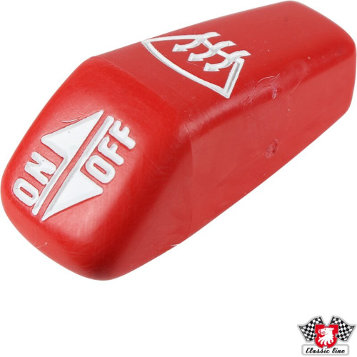 PartzBiz CE: 1688000900-Knob for heater lever, red PartzBiz CE: 1688000900-Knob for heater lever, red