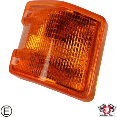 PartzBiz CE: 1195400271-Lens for indicator, orange, front PartzBiz CE: 1195400271-Lens for indicator, orange, front
