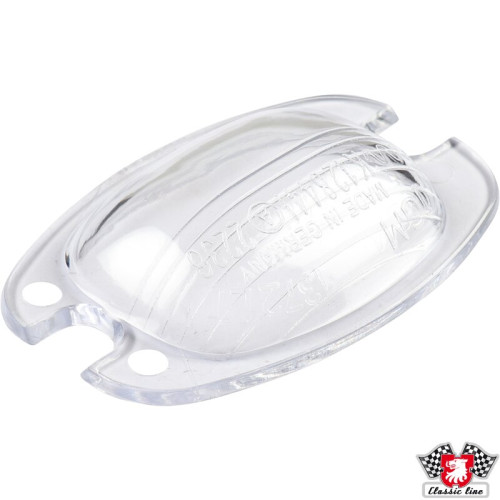 PartzBiz CE: 1695650200-Lens for license plate light PartzBiz CE: 1695650200-Lens for license plate light