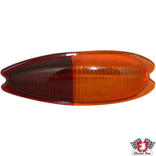 PartzBiz CE: 1695350180-เลนส์ไฟท้าย สีส้ม/แดง ด้านขวา ไม่มีเครื่องหมาย E-mark PartzBiz CE: 1695350180-เลนส์ไฟท้าย สีส้ม/แดง ด้านขวา ไม่มีเครื่องหมาย E-mark