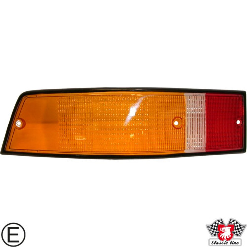 PartzBiz CE: 1695350770-Lens for tail light, orange/clear/red PartzBiz CE: 1695350770-Lens for tail light, orange/clear/red