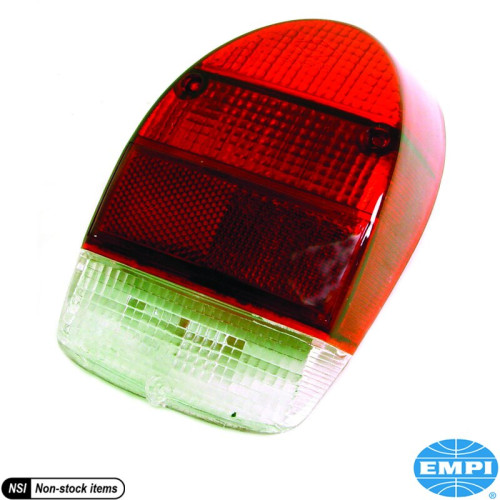 PartzBiz CE: 8195353788-Lens for tail light, red/white