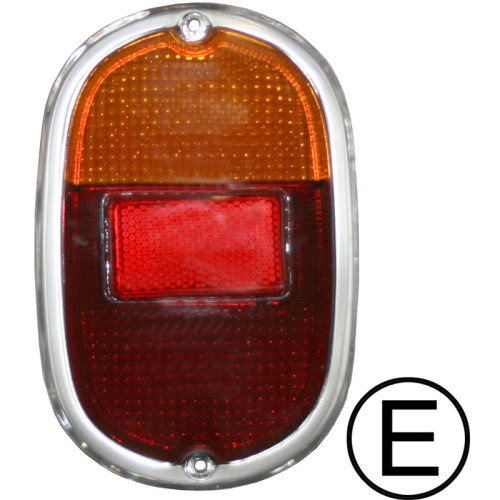 PartzBiz CE: 8195351306-Lens for tail light with chrome rim PartzBiz CE: 8195351306-Lens for tail light with chrome rim