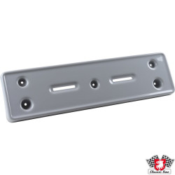PartzBiz CE 1182005800 - Number plate support, front, plastic, grey PartzBiz CE 1182005800 - Number plate support, front, plastic, grey