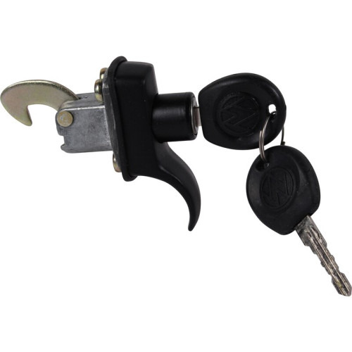PartzBiz CE: 8187701106-Lock for engine lid with keys, black