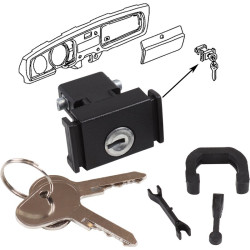 PartzBiz CE 8189805406 - Lock for glove box compartment with keys