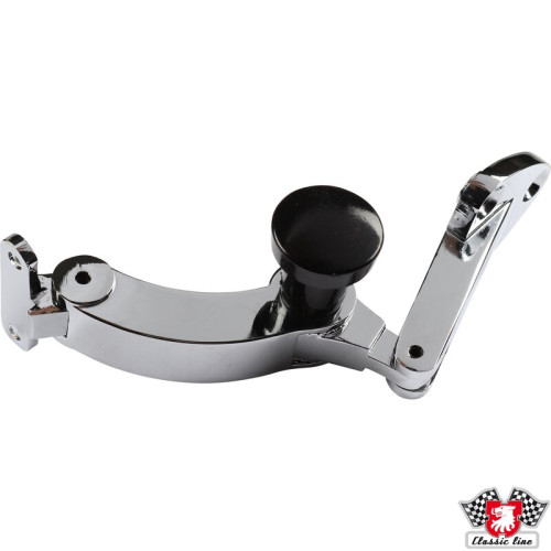 Lock for vent window, rear, right