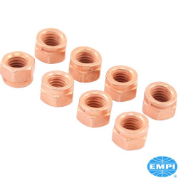 PartzBiz CE 8101100418 - ชุดน็อตล็อกท่อไอเสีย ขนาดหัว 12 mm เกลียว 8x1.25 ทำจากทองแดง จำนวน 8 ชิ้น PartzBiz CE 8101100418 - ชุดน็อตล็อกท่อไอเสีย ขนาดหัว 12 mm เกลียว 8x1.25 ทำจากทองแดง จำนวน 8 ชิ้น
