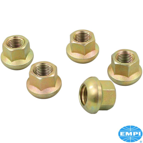 PartzBiz CE: 1160401918-ชุดน็อตล้อพร้อมหัวบอล แบบปอร์เช่ ขนาด M14x1.5 mm ชุบสังกะสี 5 ชิ้น PartzBiz CE: 1160401918-ชุดน็อตล้อพร้อมหัวบอล แบบปอร์เช่ ขนาด M14x1.5 mm ชุบสังกะสี 5 ชิ้น