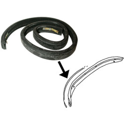 PartzBiz CE 8184300106 - Moulding for bumper, front, rubber PartzBiz CE 8184300106 - Moulding for bumper, front, rubber