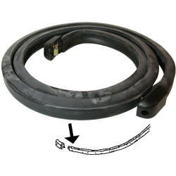 PartzBiz CE 8184400106 - Moulding for bumper, rubber, rear PartzBiz CE 8184400106 - Moulding for bumper, rubber, rear