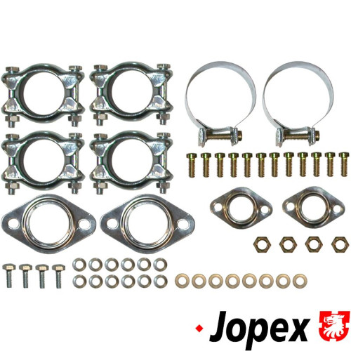 PartzBiz CE: 1121700910-ชุดติดตั้งสำหรับท่อไอเสียหมายเลข VW-35020 และ VW-35021 PartzBiz CE: 1121700910-ชุดติดตั้งสำหรับท่อไอเสียหมายเลข VW-35020 และ VW-35021