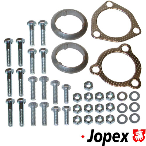 PartzBiz CE: 1121701110-ชุดติดตั้งสำหรับท่อไอเสียหมายเลข VW-35034 และ VW-35035 (เฉพาะฐานยึดท่อไอเสีย!)