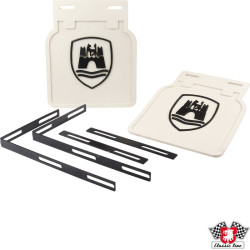 PartzBiz CE 8100100710 - Mudflap set with brackets PartzBiz CE 8100100710 - Mudflap set with brackets