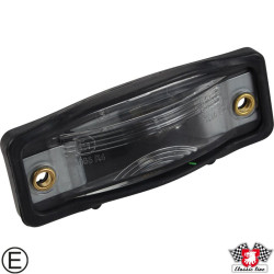 PartzBiz CE 1695600500 - Number plate light with bulb, with E-mark PartzBiz CE 1695600500 - Number plate light with bulb, with E-mark
