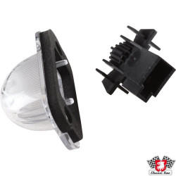 PartzBiz CE 1195600100 - Number plate light with bulb, without E-mark PartzBiz CE 1195600100 - Number plate light with bulb, without E-mark