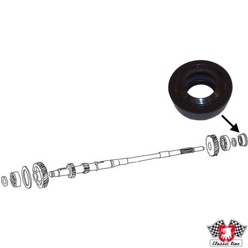 PartzBiz CE: 8132100100-Oil seal for main drive shaft PartzBiz CE: 8132100100-Oil seal for main drive shaft