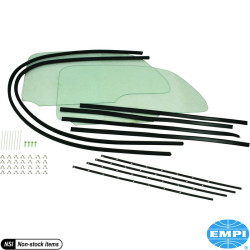 PartzBiz CE 8185202418 - One piece door window set with PartzBiz CE 8185202418 - One piece door window set with