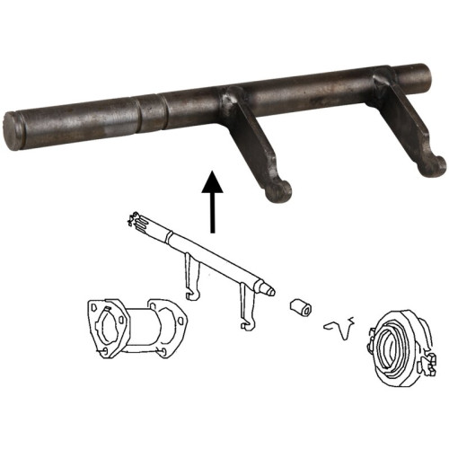 PartzBiz CE: 8131000906-Operating shaft for clutch PartzBiz CE: 8131000906-Operating shaft for clutch